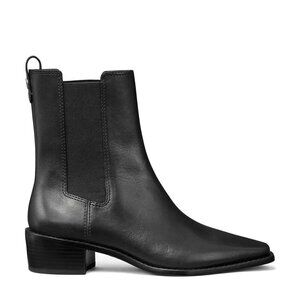 New! Tory Burch Medallion 45mm Chelsea Ankle Boots Size 8.5 M DD413 143257